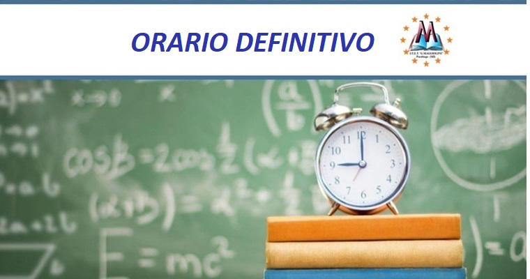 Orario definitivo 2024/25